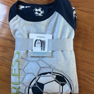 NWT boys Soccer 2pcs Pajama set
